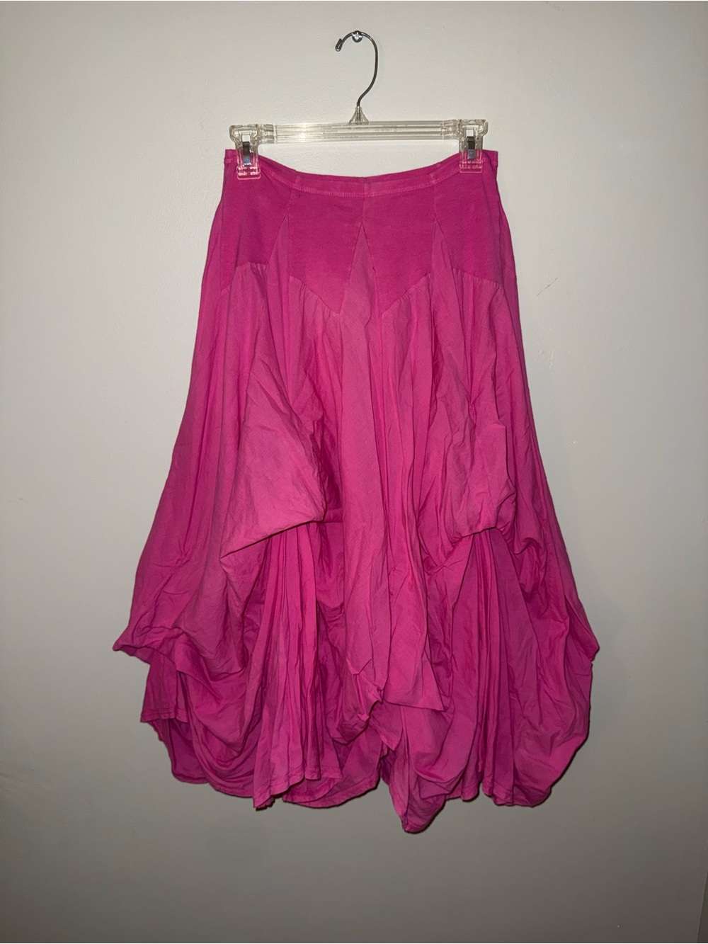 Luna Luz pink gypsy ruffle Skirt size M medium - rare! - Picture 1 of 7